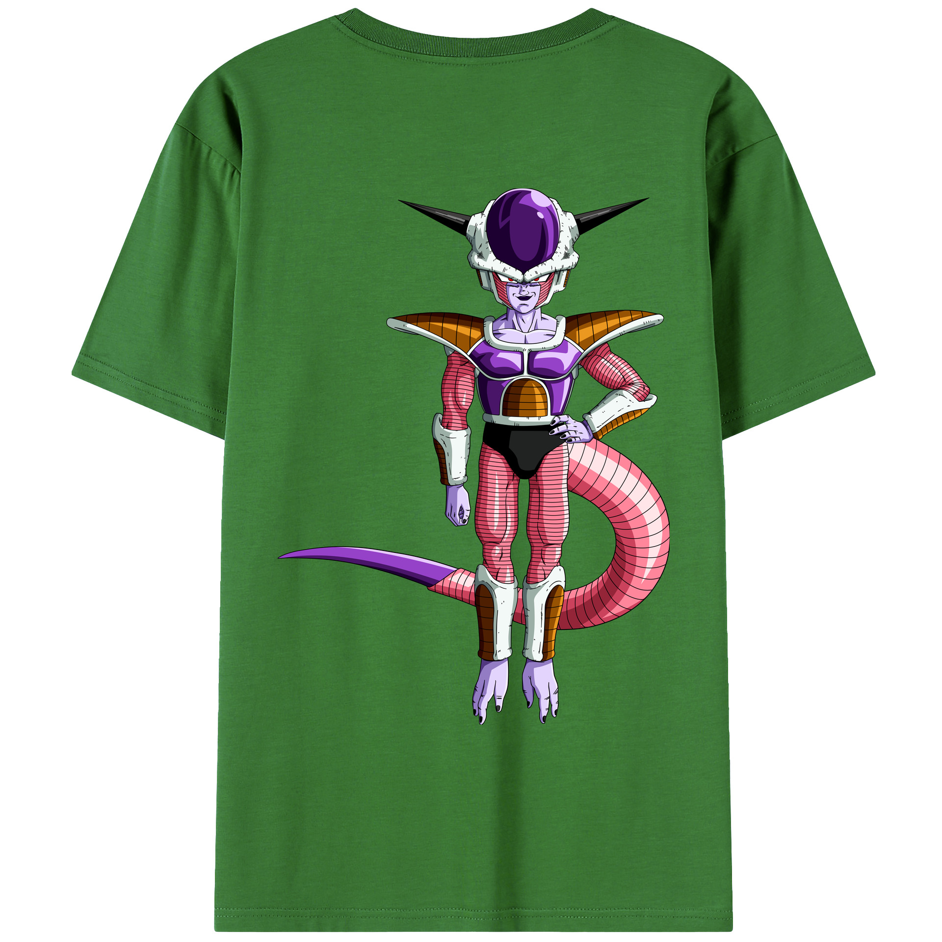 （画像用） ドラゴンボール フリーザ DRAGON BALL Frieza レディース半袖Tシャツ(バックプリント)